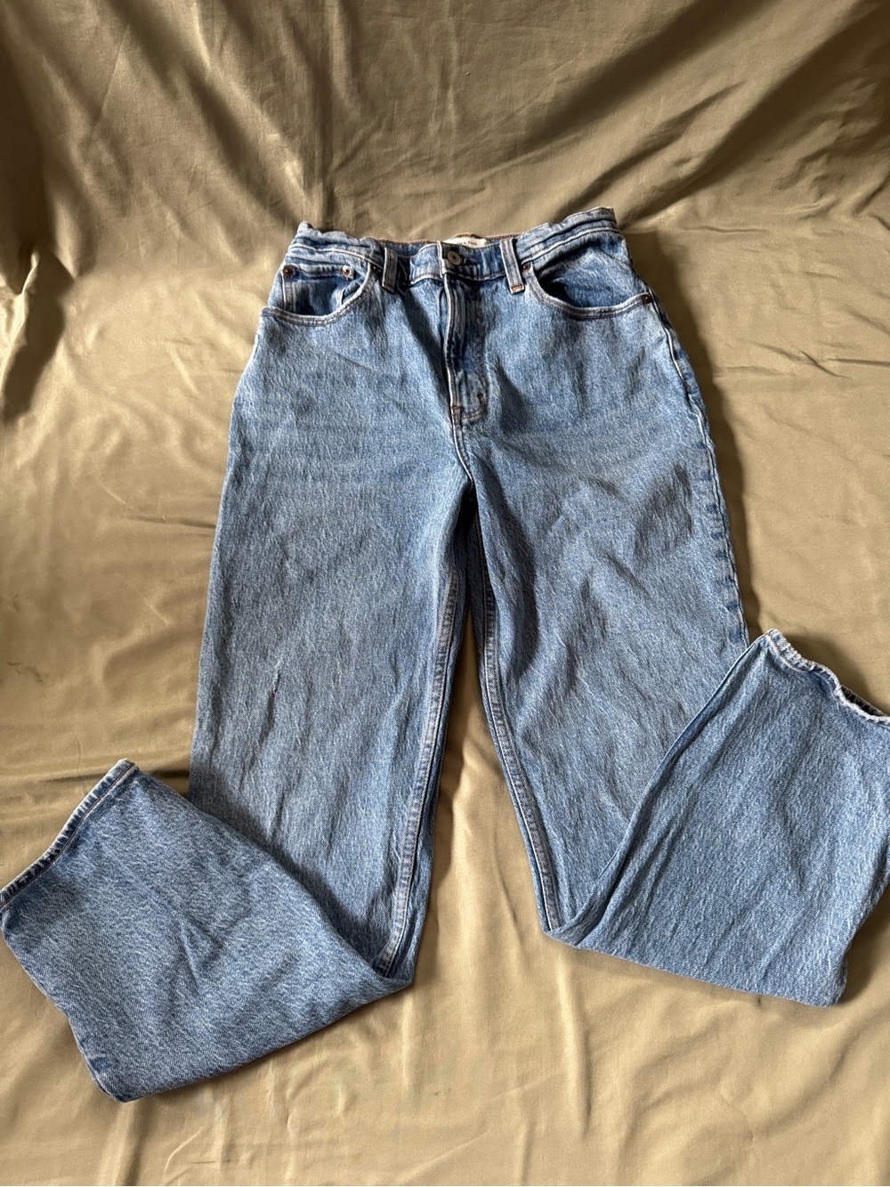Abercrombie & fitch curve love 90’s High-Rise Light Blue Women's Jeans 27/4